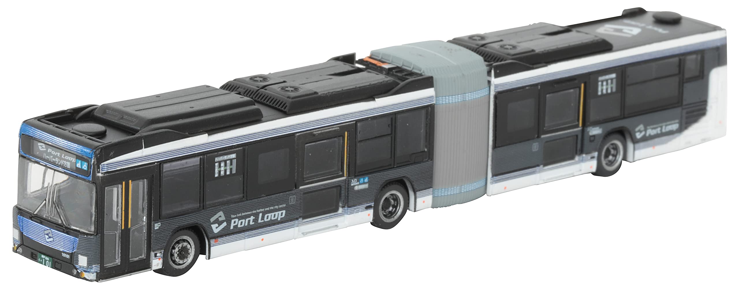 Tomytec Bus Collection - Shinki Port Loop Articulated Bus Diorama Limited Edition 316541