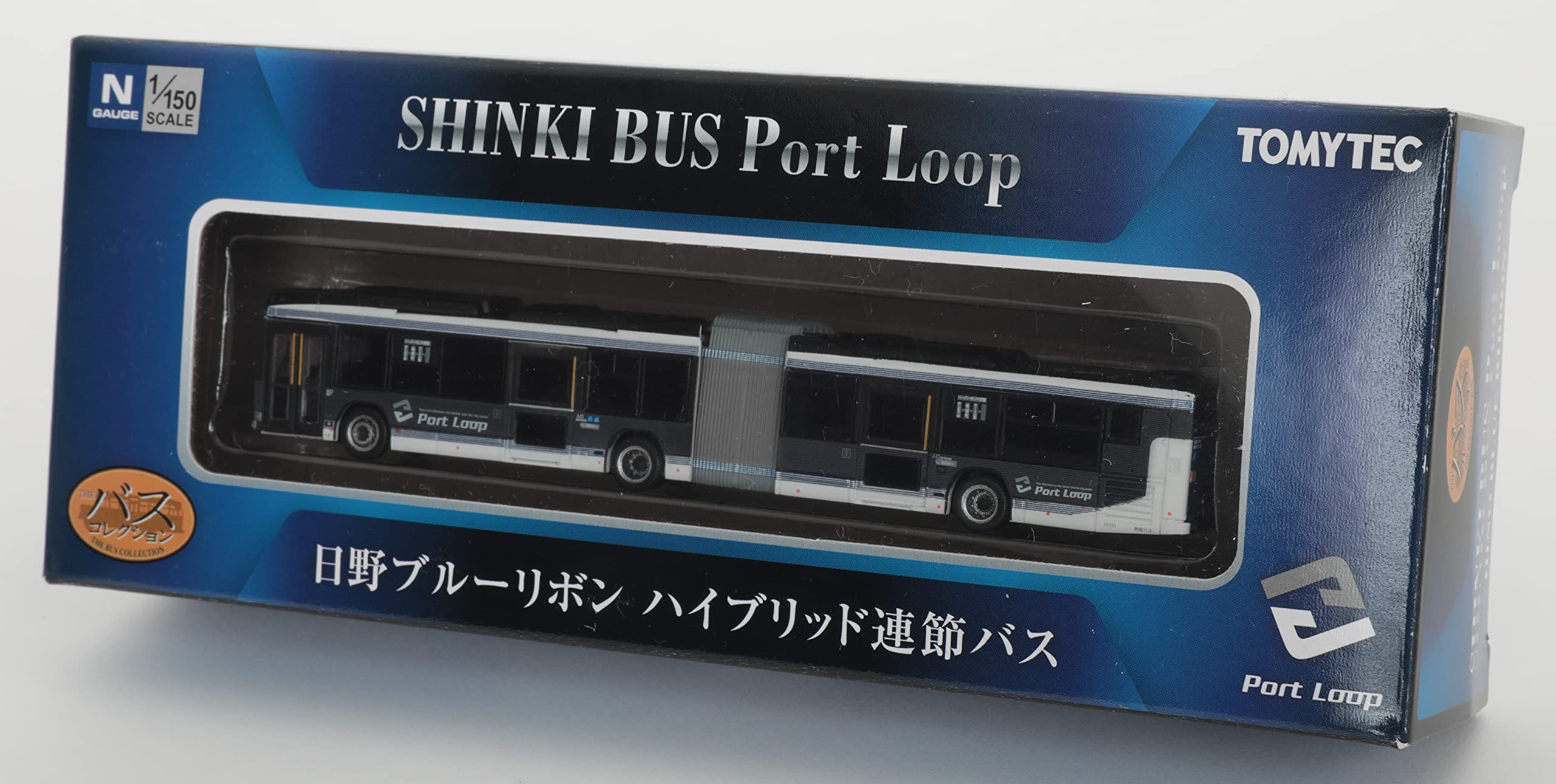 Tomytec Bus Collection - Shinki Port Loop Articulated Bus Diorama Limited Edition 316541