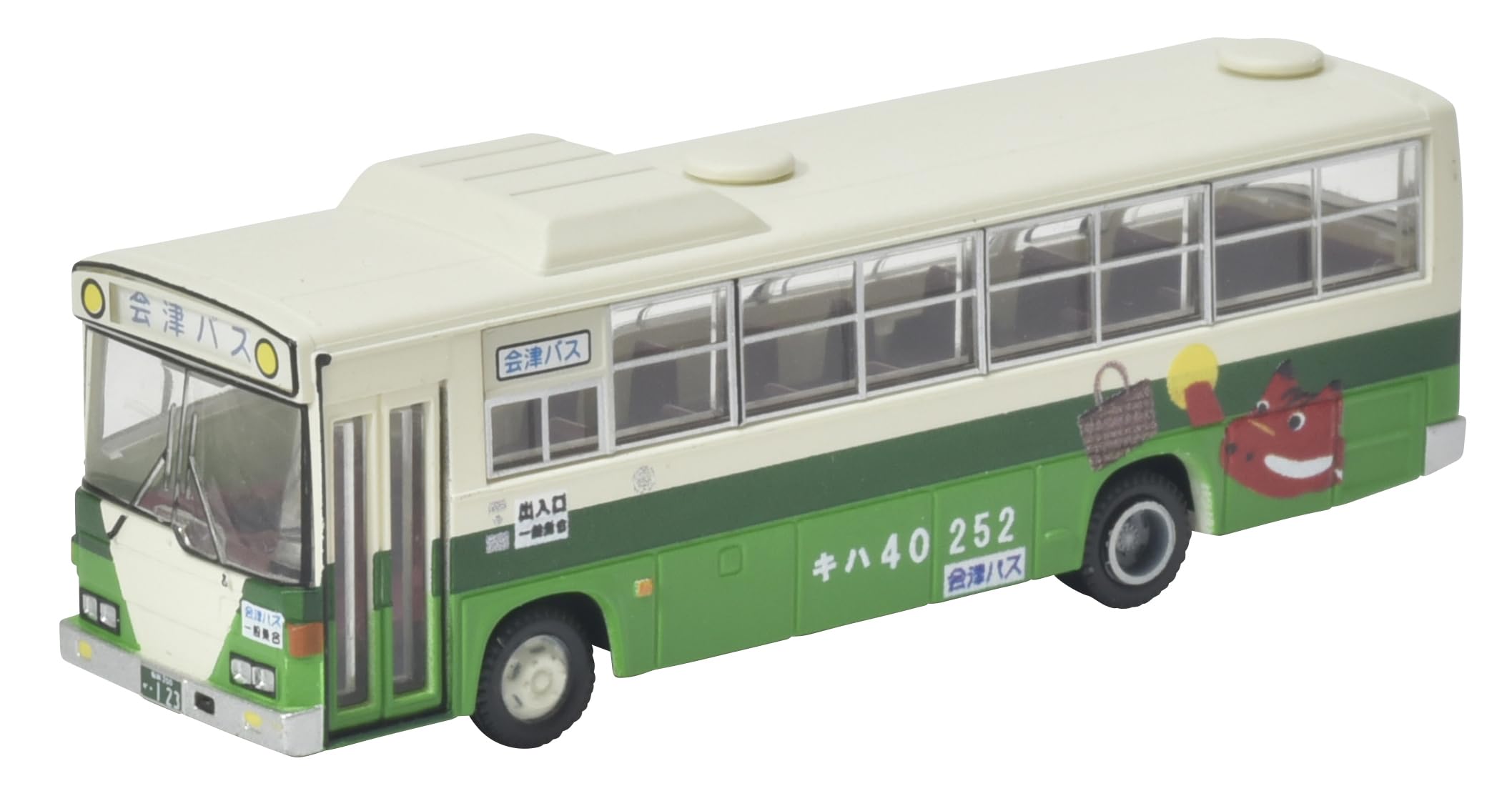 Tomytec Aizu Bus Jr Tadami Line Kiha 40 Color Diorama - Bus Collection 21 Series