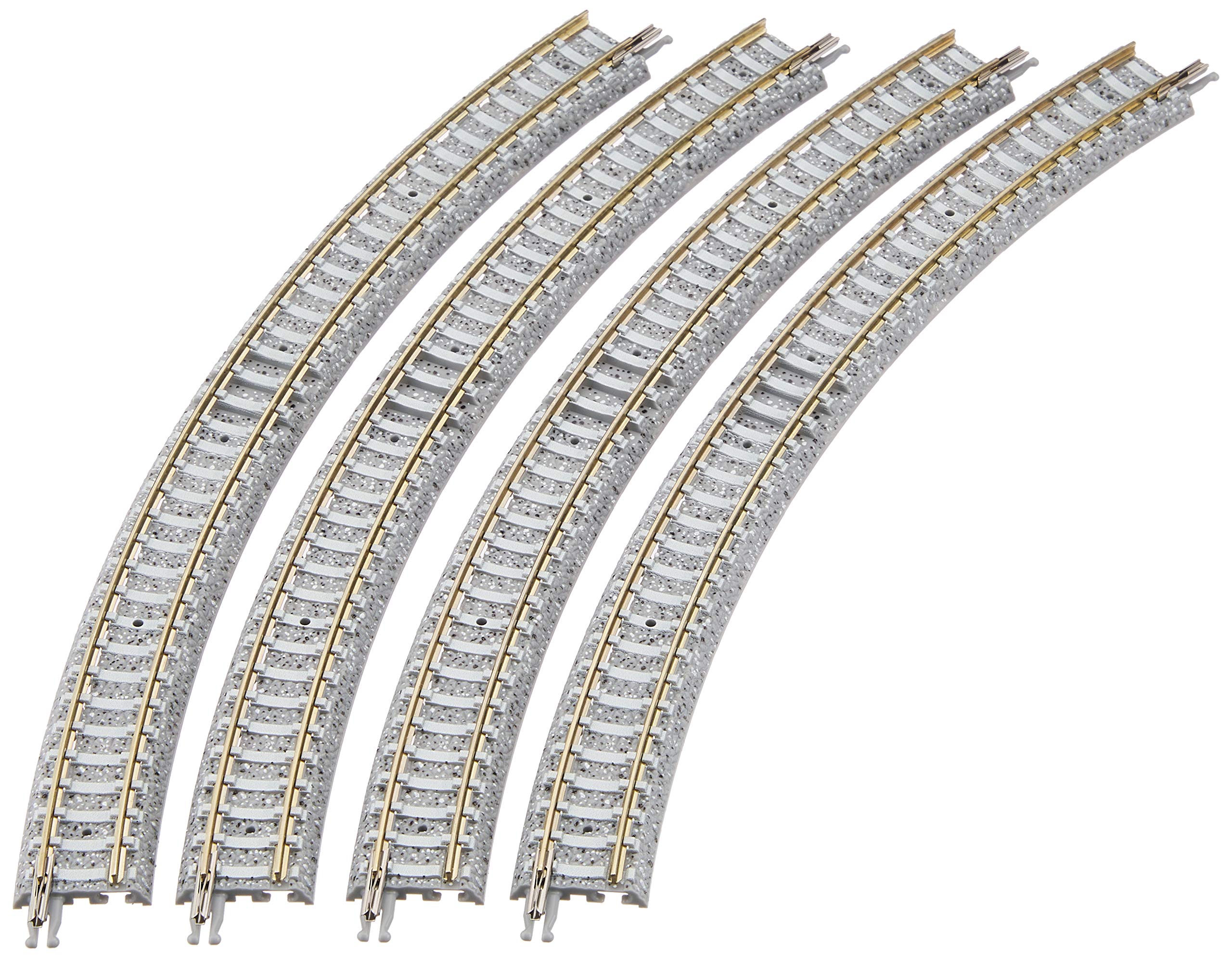 Tomytec Tomix N Gauge 4-Set Curved Pc Rail C243-45-Pc F 1195 Model Railway Supplies