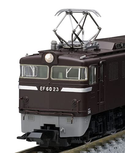 Tomytec Tomix Jnr Ef60 Electric Locomotive 2D Type Brown Railway Model - N Gauge 7146