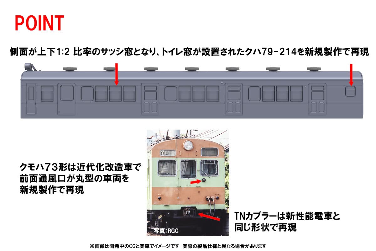 Tomytec Tomix N Gauge Model Train JNR Type 72/73 Kabe Line Set 98524
