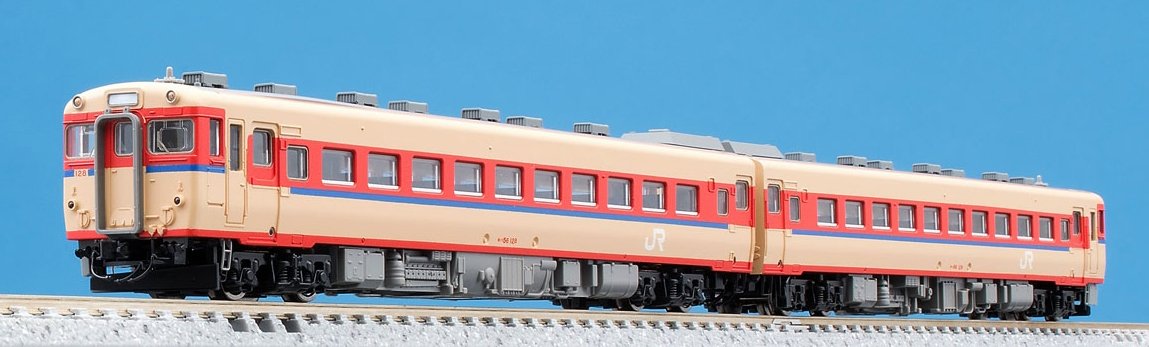 Tomytec Tomix N Gauge Kiha56 Blue Belt B Set of 2 Cars 98040 Diesel Railway Model