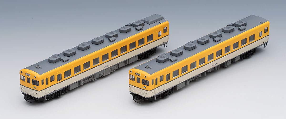 Tomytec Tomix Kiha58 Series 2 Cars Hiroshima Color Diesel Railway Model 98067