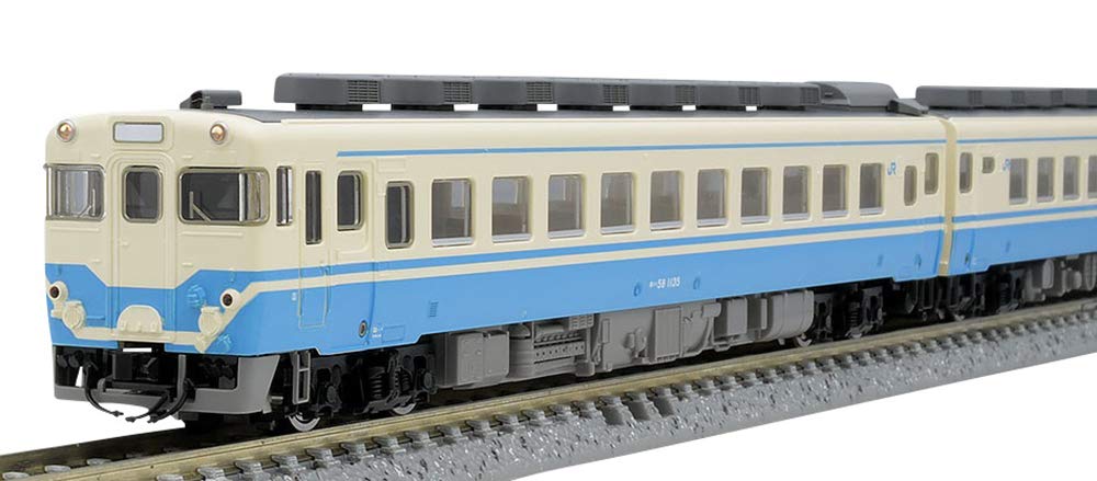 Tomytec Tomix N Gauge Kiha58 Series 2-Car Set JR Shikoku Color Diesel Railway Model 98081