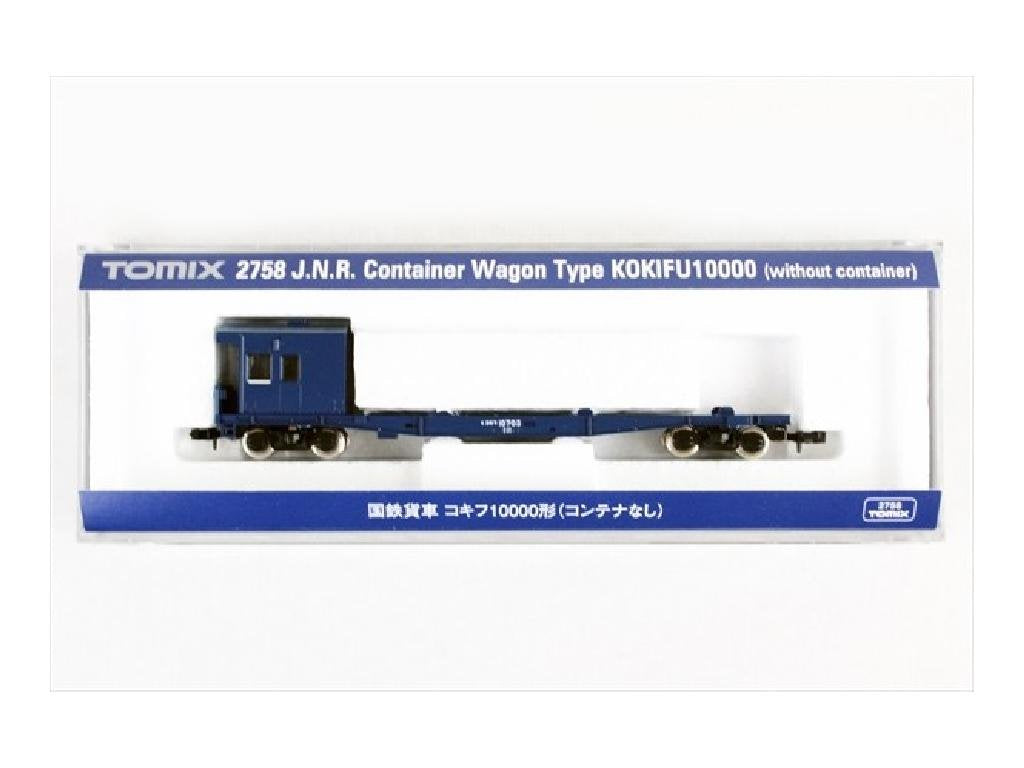 Tomytec Tomix N Gauge Kokifu 10000 Railway Model Freight Car Without Container 2758
