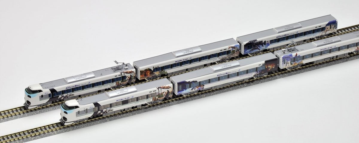 Tomytec Tomix N Gauge 287 Series Panda Kuroshio Smile Adventure Model Train 6 Cars