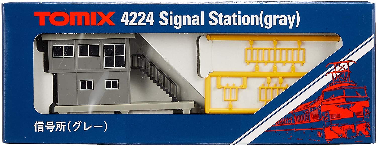 Tomytec Tomix Railway Model Supplies N Gauge Signal Station 4224 Gray