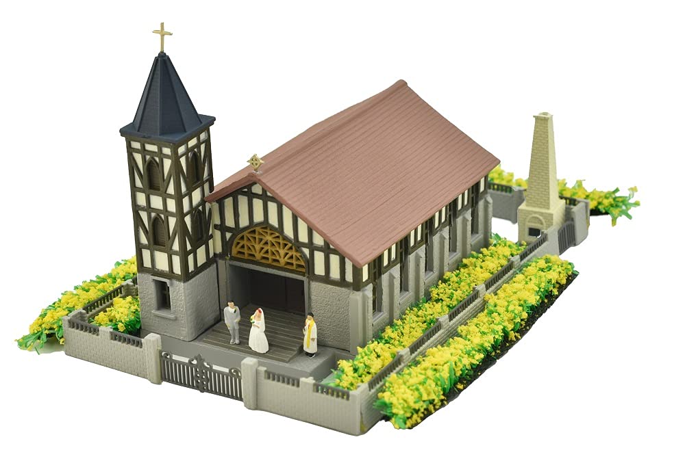 Tomytec Kenkore 052-3 Highland Church Building Collection Diorama Supplies