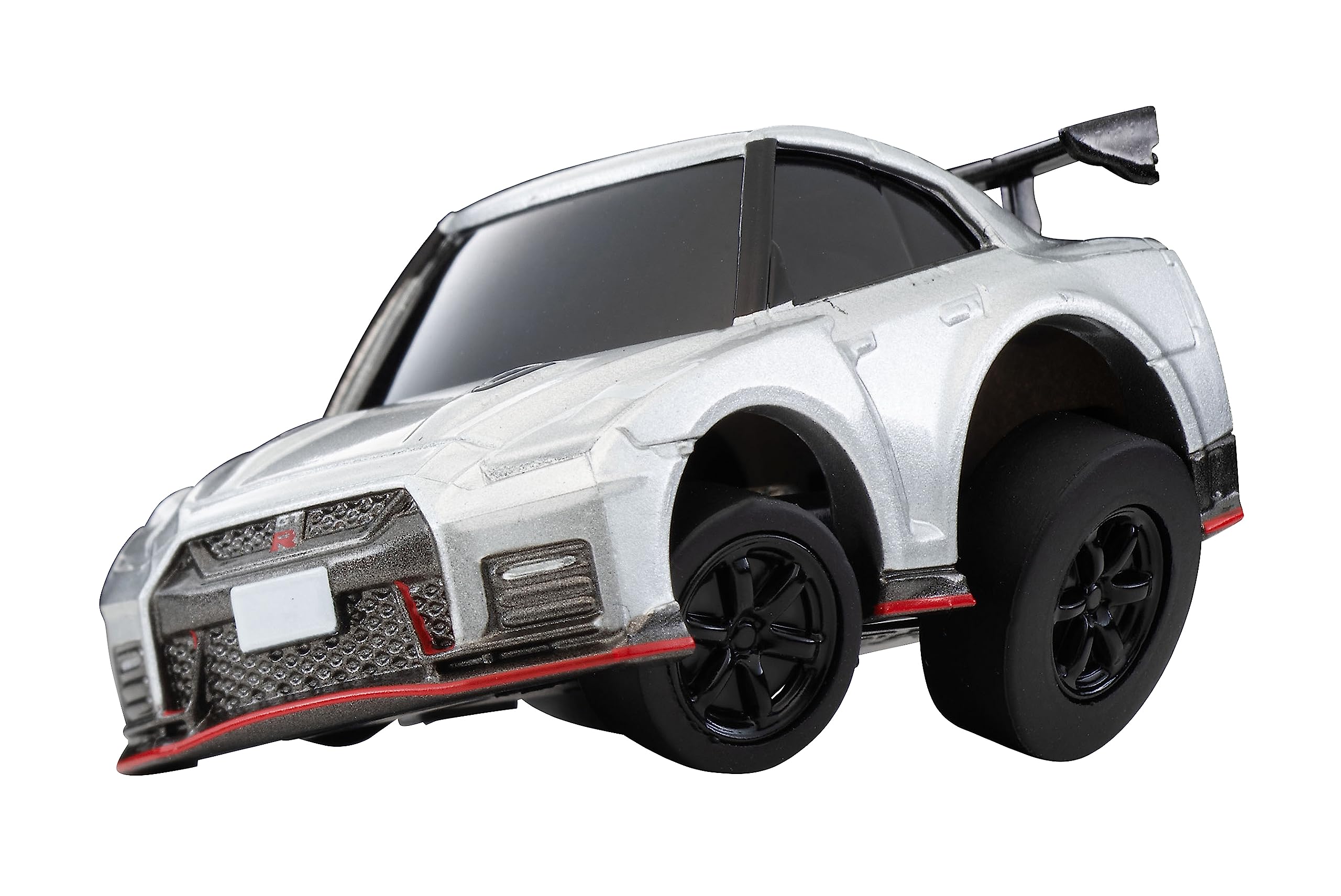 Tomytec Nissan GT-R Nismo N Attack Silver Package - QS-05B Finished Product