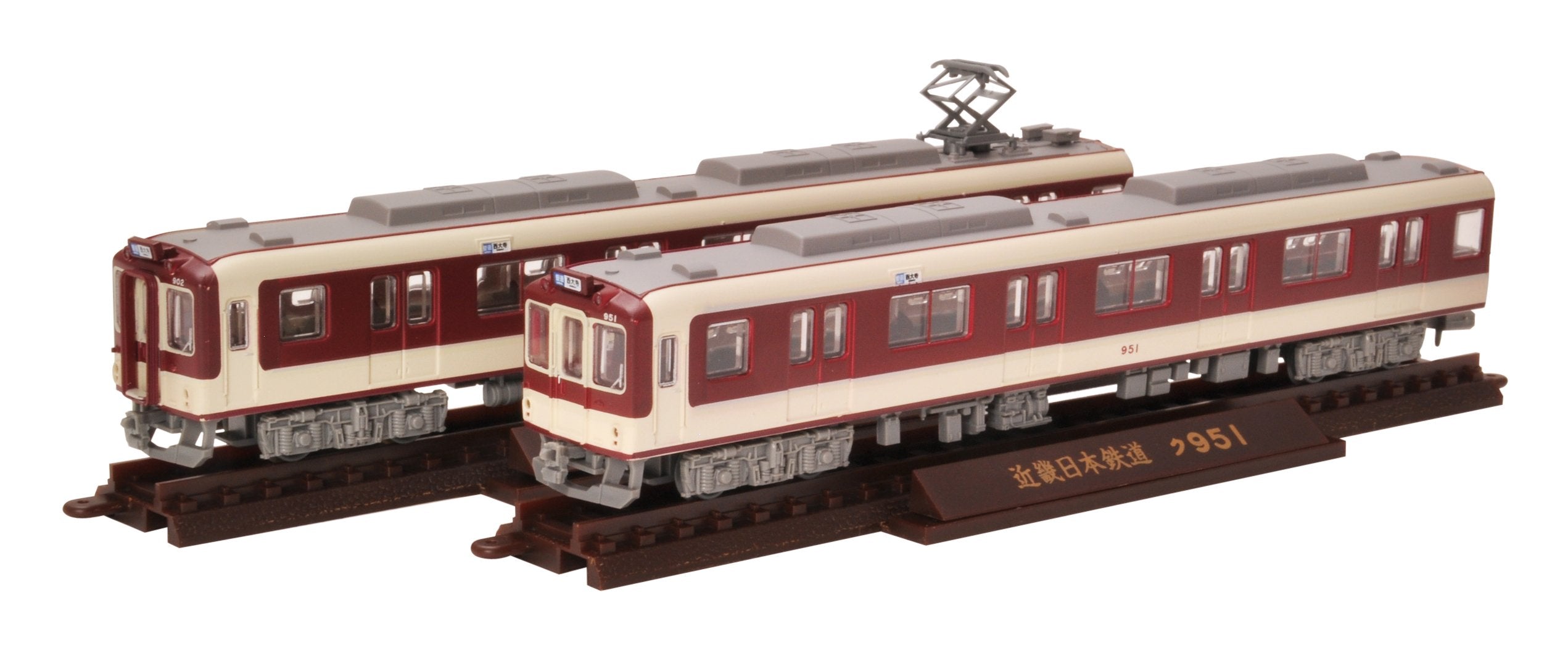 Tomytec Geocolle 900 Series Kinki Nippon Railway 2-Car Set with AC Model 268352