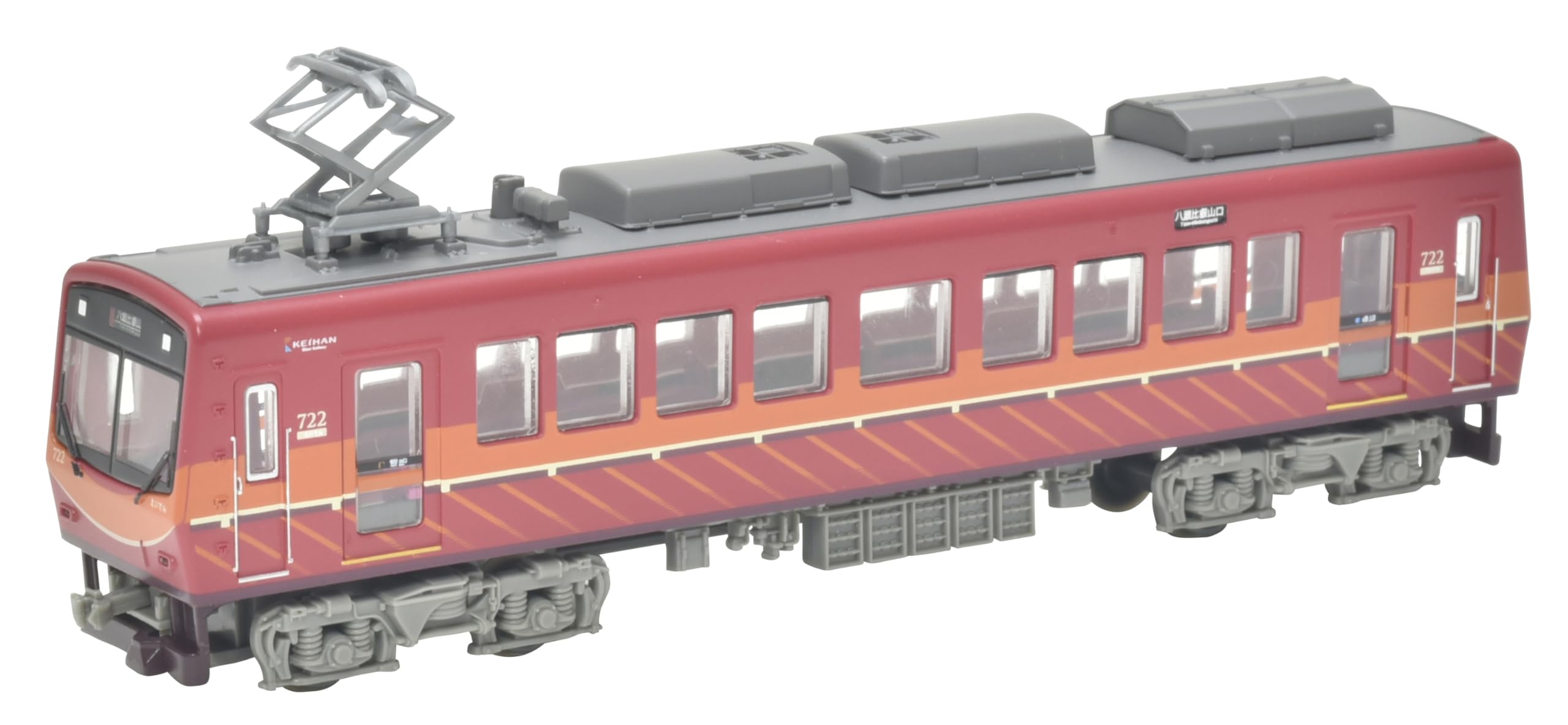 Tomytec 700 Series Eizan Train Red Railway Collection Diorama Supplies