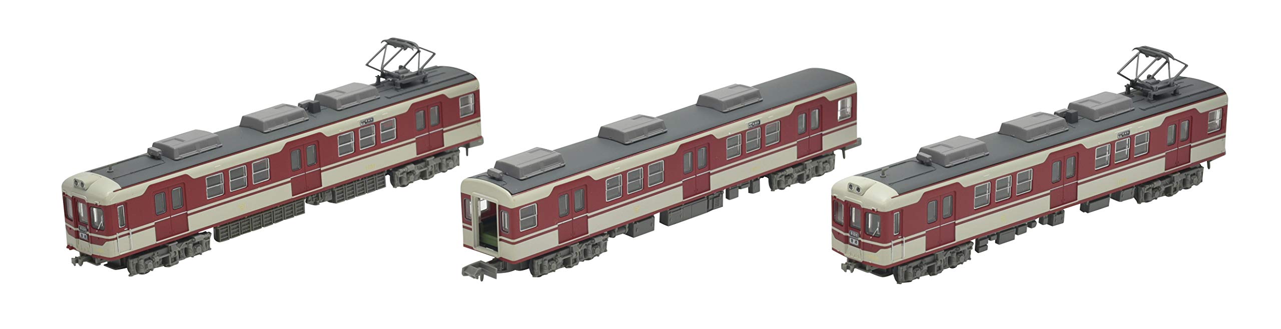 Tomytec Kobe Electric Railway Type DE1150 1151 3-Car Set Diorama-Supplies Limited Edition