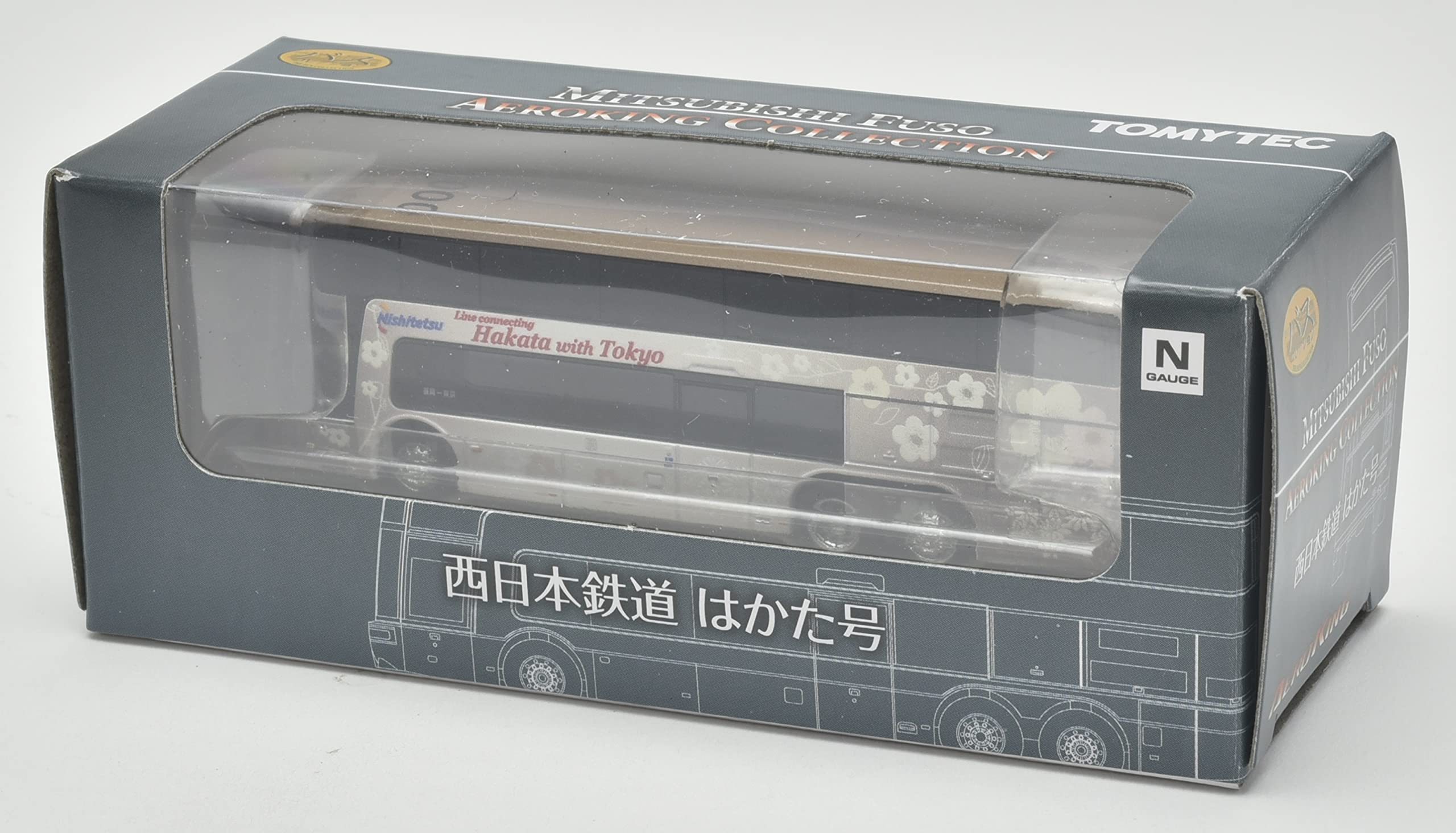 Tomytec Mitsubishi Fuso Aero King Bus Collection - West Japan Railway Hakata Edition