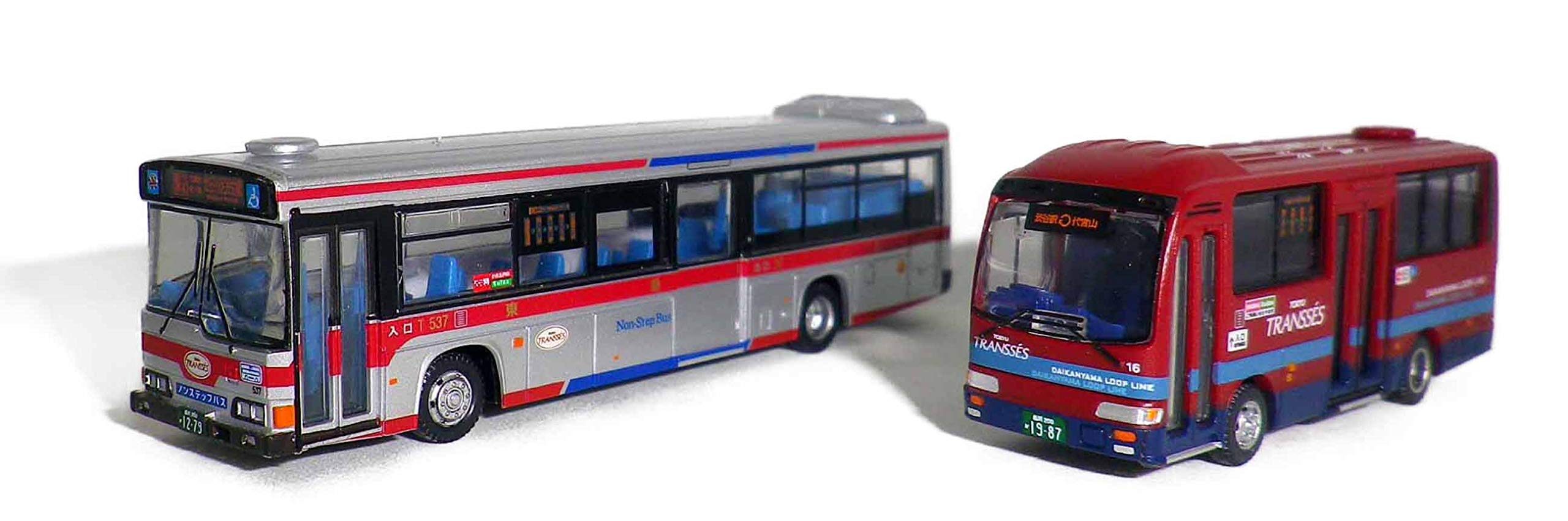 Tomytec 20th Anniversary Tokyu Transe Bus Collection Set