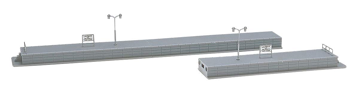 Tomytec Tomix N Gauge Modern Island Platform 4011 Straight Edge Railway Model