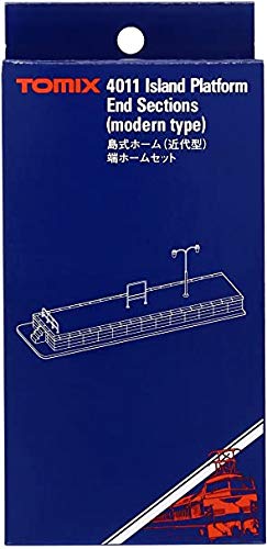 Tomytec Tomix N Gauge Modern Island Platform 4011 Straight Edge Railway Model