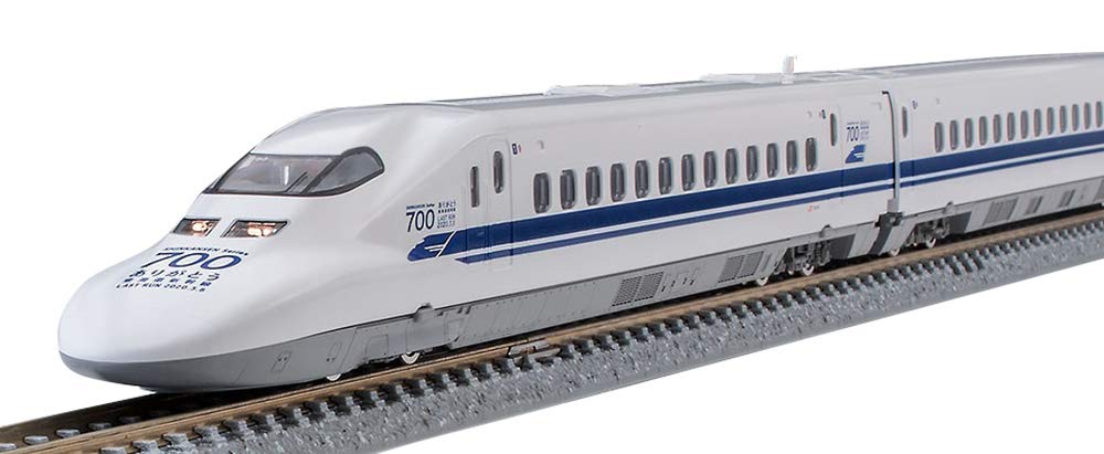 Tomytec Tomix N Gauge 700 Series Thank You - Shinkansen 16 Car Train Set Model 97929