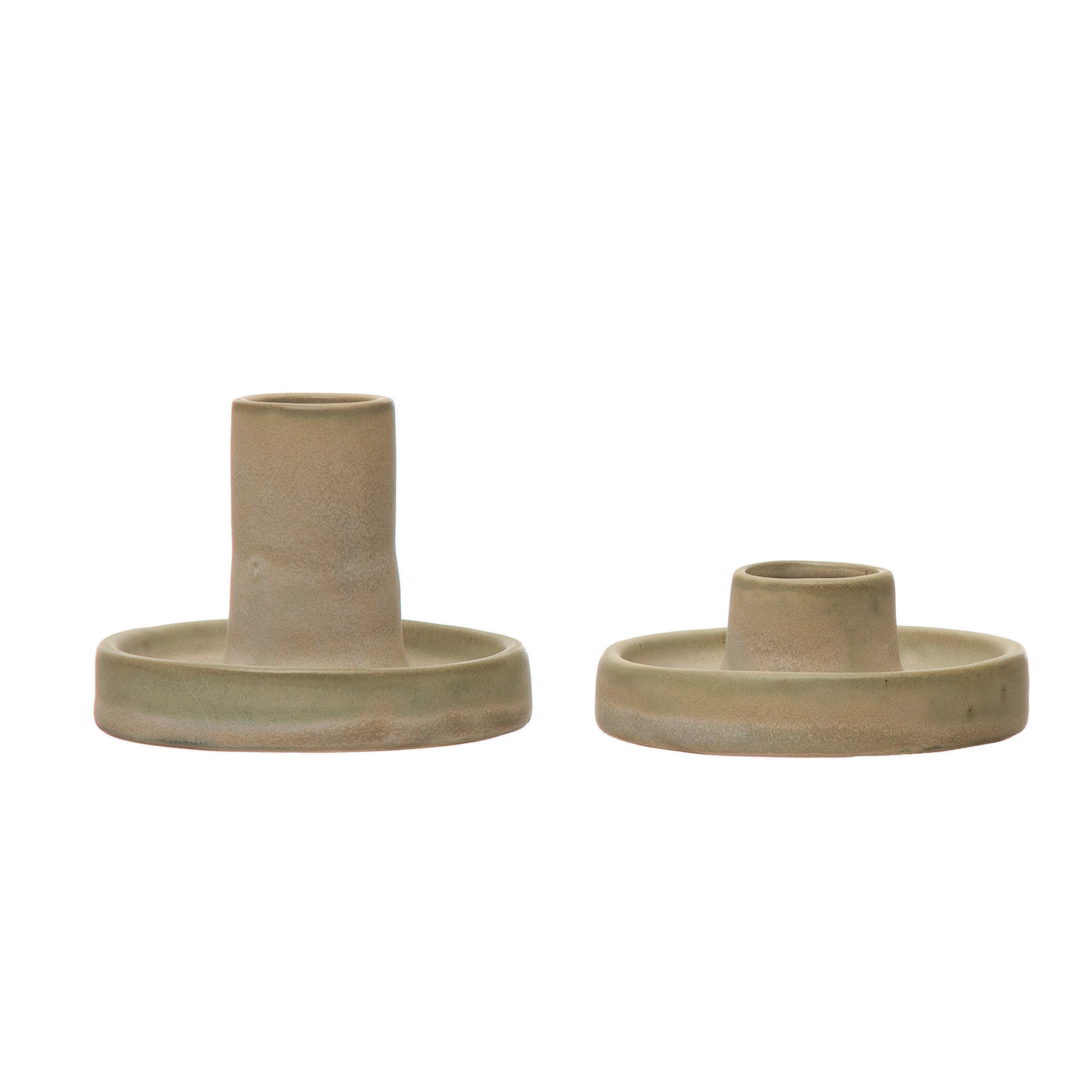 Candle Stoneware Taper Holders