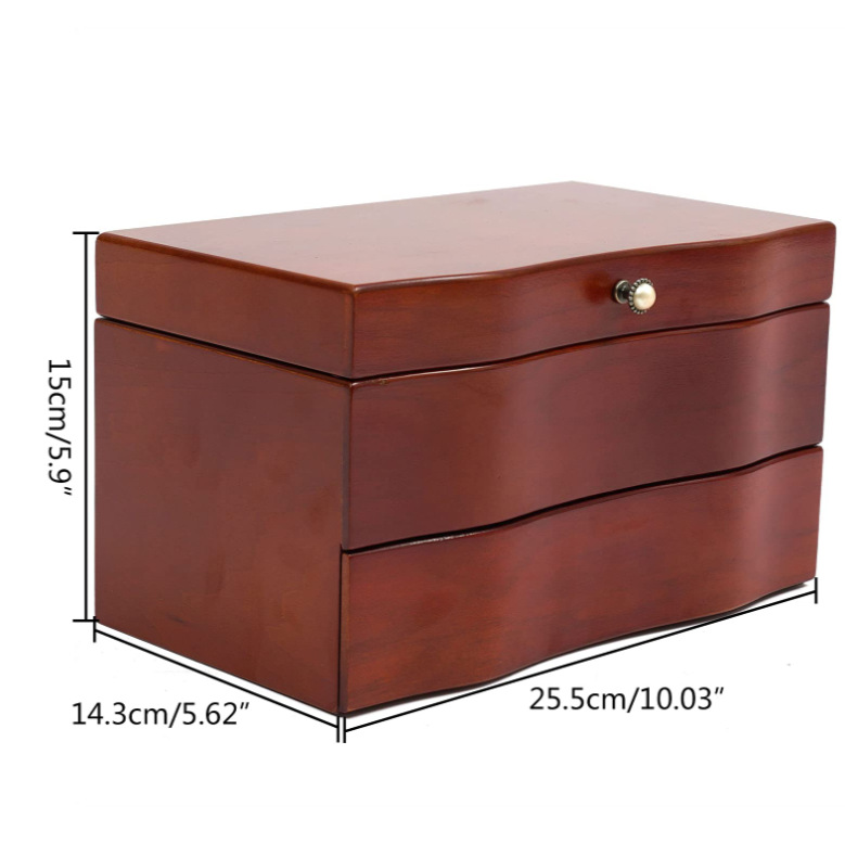 Perfect Wooden Jewelry Organizer Box