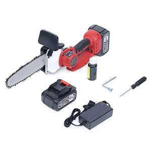 Portable Electric Chainsaws Cordless Rechargeable for Cutting Forest Wood Garden