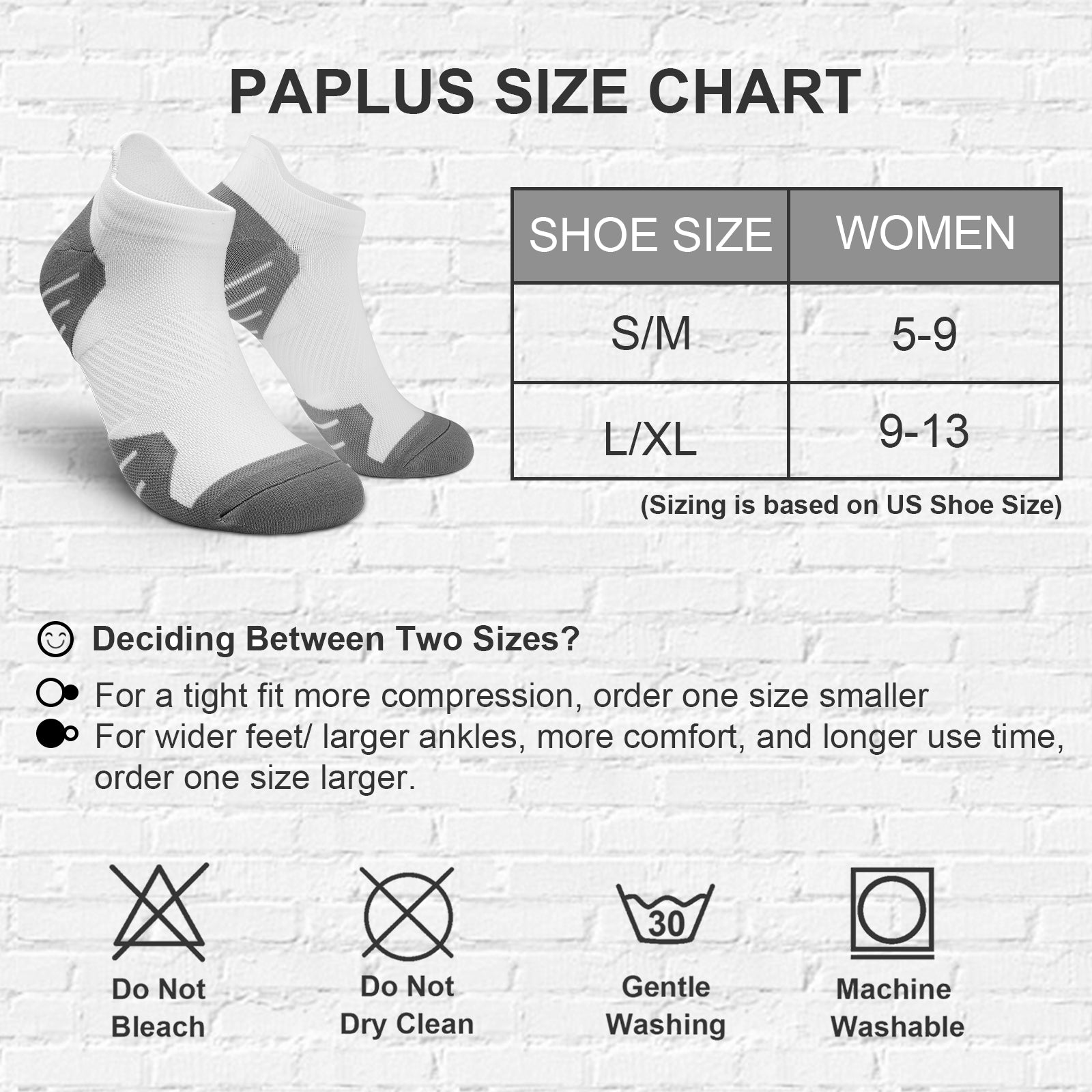 WalkHero x PAPLUS Women Cushioned Low Cut Socks 2-Pairs