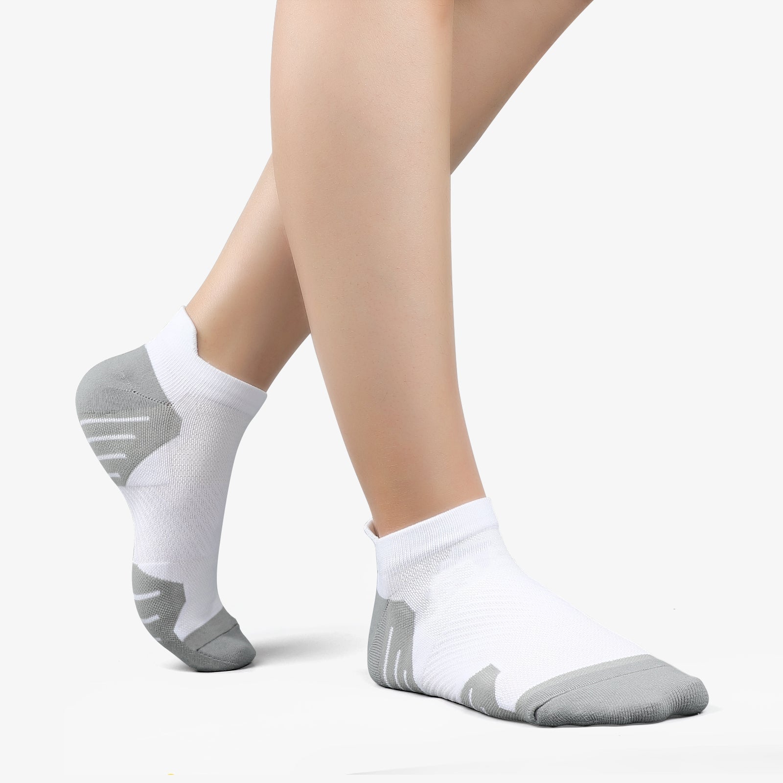 WalkHero x PAPLUS Women Cushioned Low Cut Socks 2-Pairs