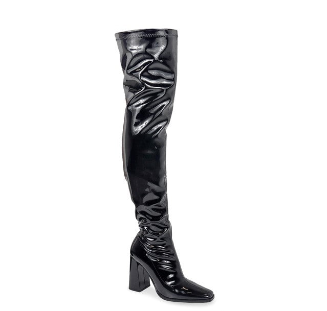 Liliana Alex-3 Over The Knee Fitted Boots