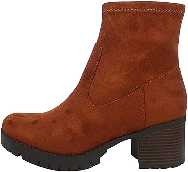 Soda High Top Ankle Booties Village