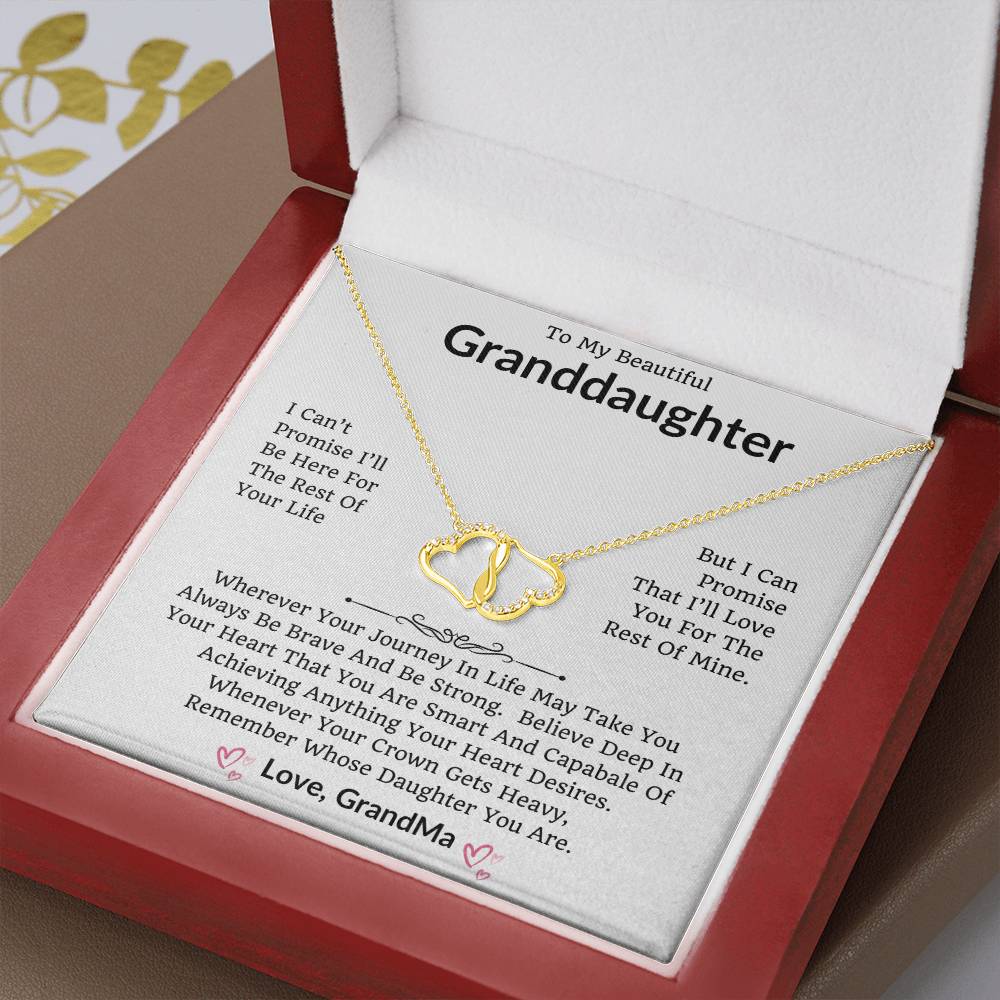 To My GrandDaughter - I Love You - Great Gift For Anniversary, Graduation, Weddings, Birthday - Just Because