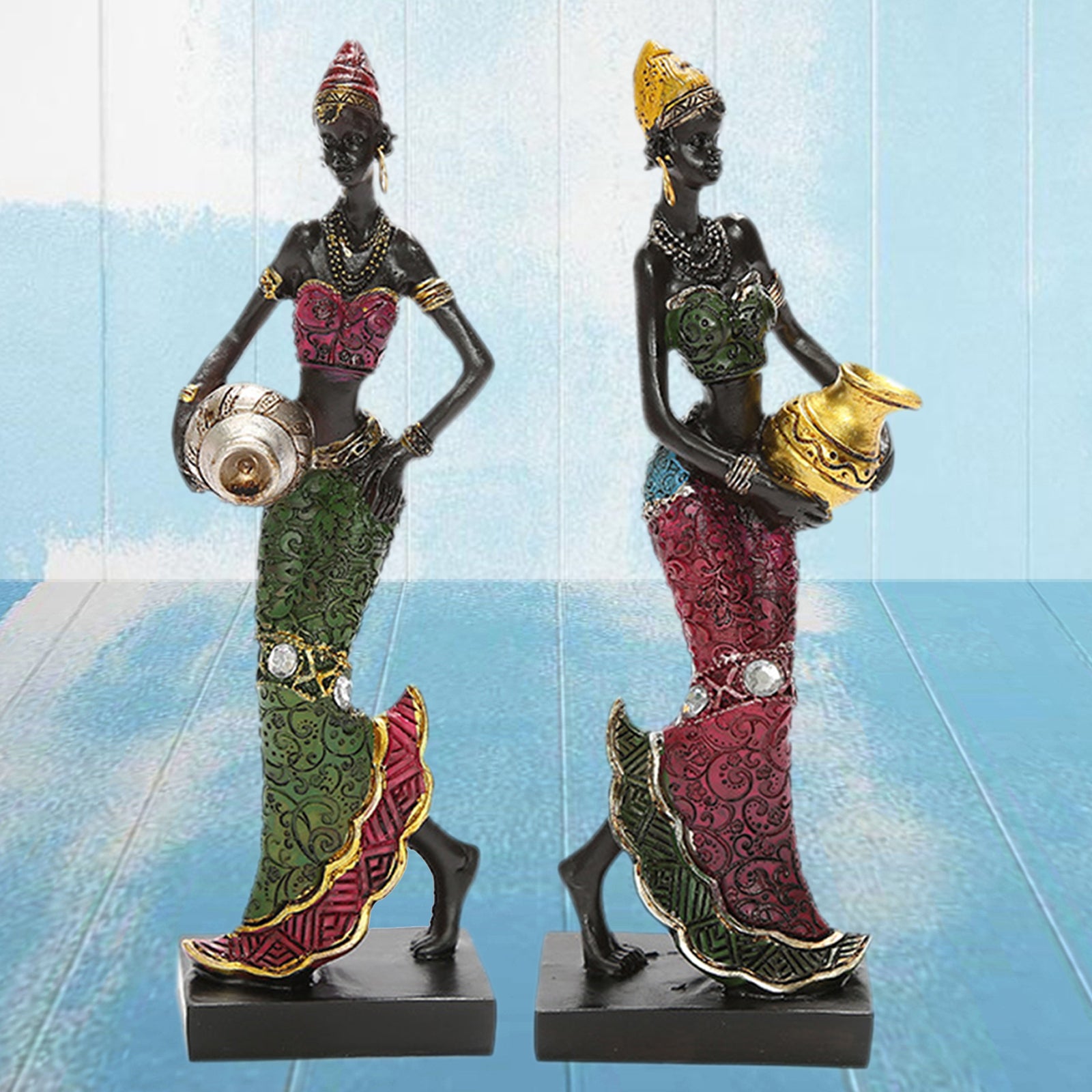 African Statue Figurine