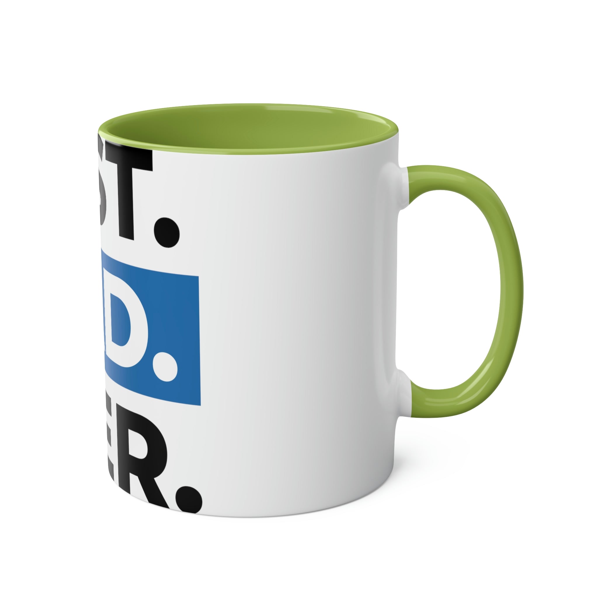 Two-Tone Coffee Mugs, 11oz