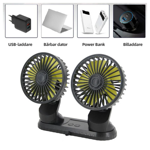 Fläkt i användning