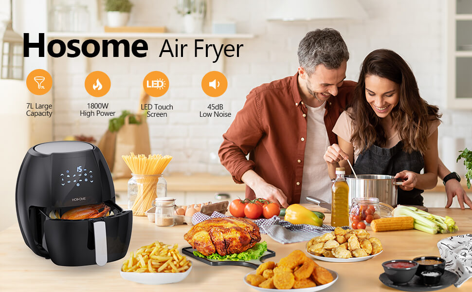 hosome large air fryer