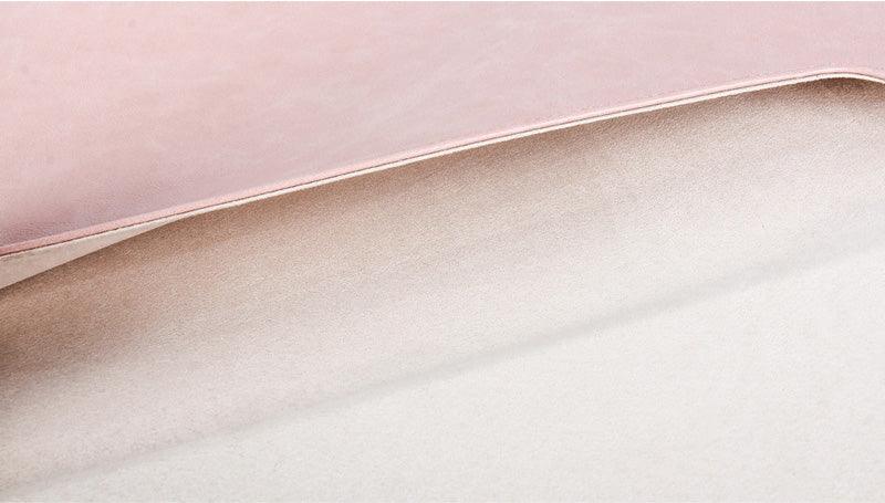 detailed drawing - Crazy Horse Leather Pink Laptop Sleeve