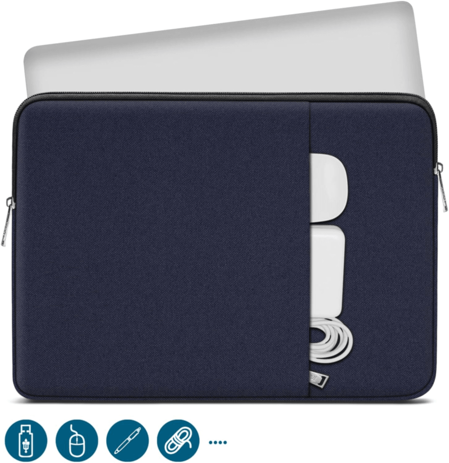 organization chart - Dark blue Laptop Sleeve - Element