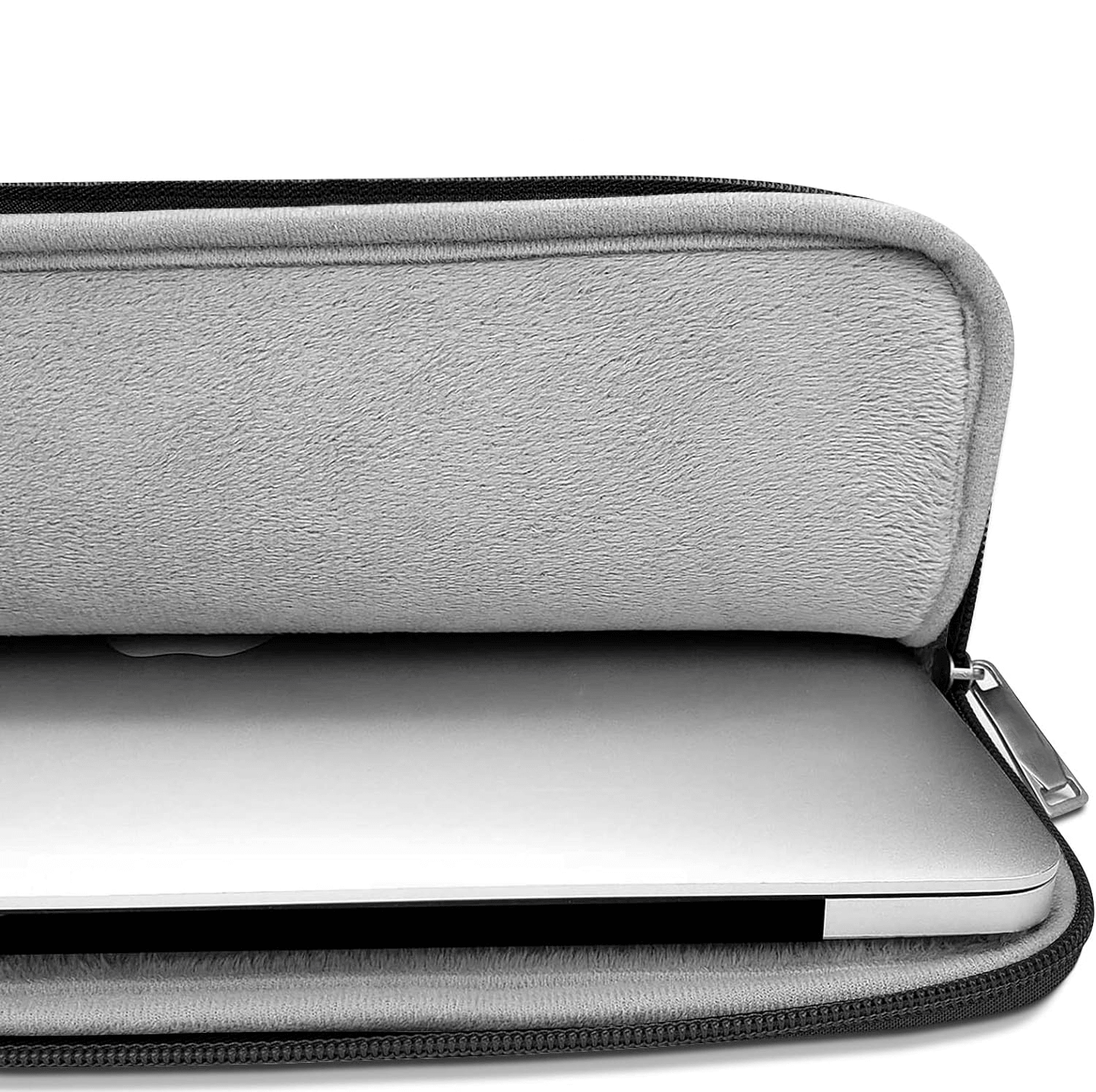 Detailed picture of the inner lining - Dark blue Laptop Sleeve - Element