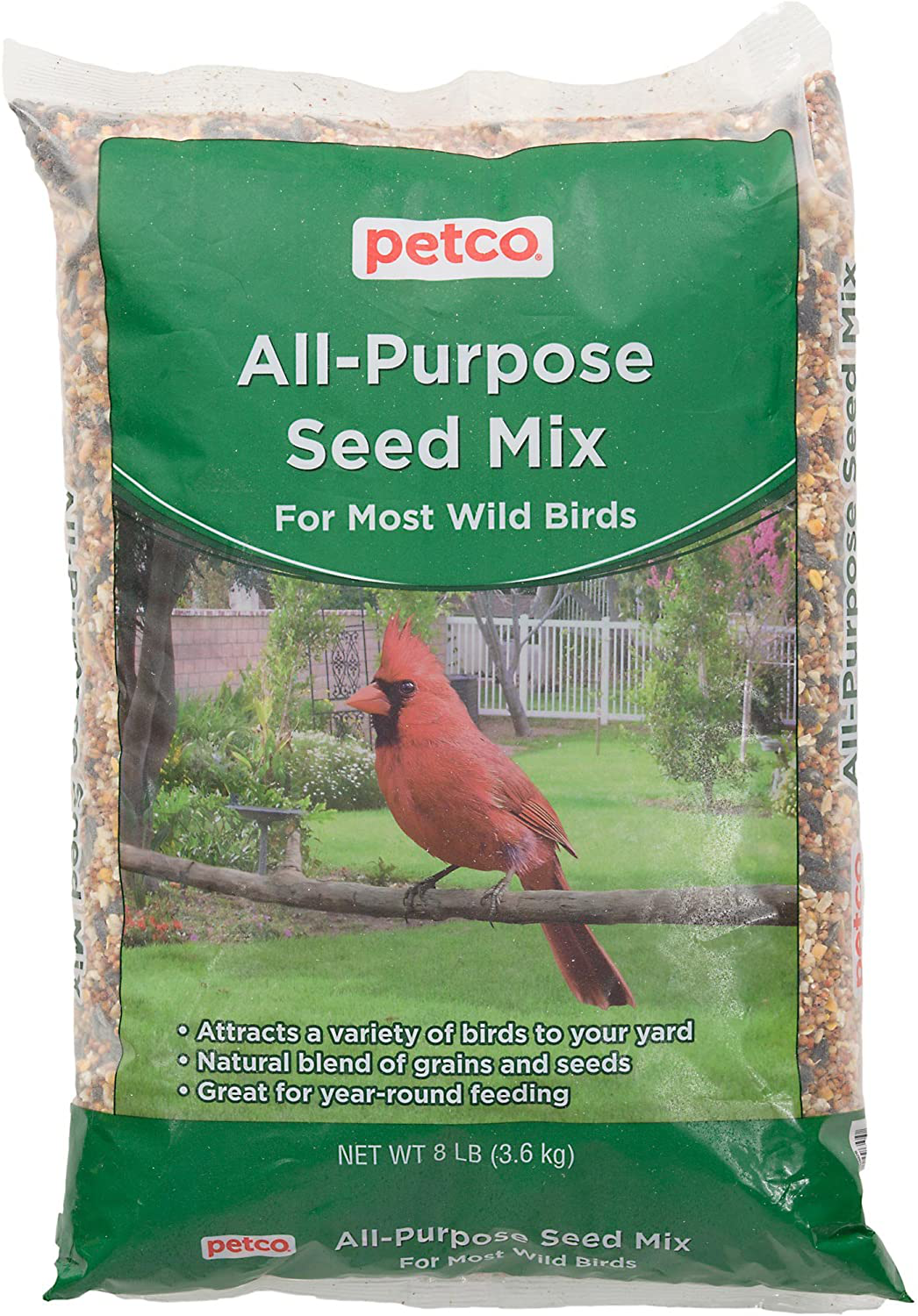All Purpose Seed Mix Wild Bird Food, 8 LBS