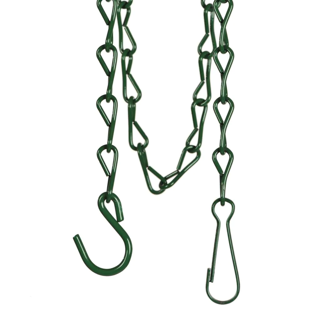 Chain and Hook for Hanging Bird Feeders - 16 lb. Load Capacity - 33 in.