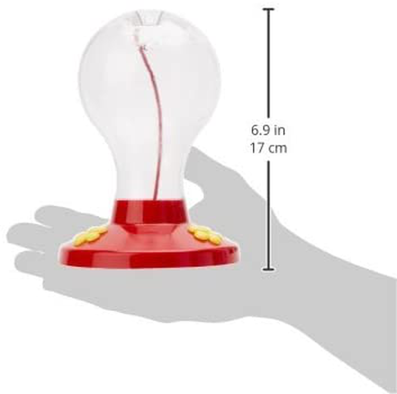 Clear Plastic Hummingbird Feeder - 16 oz