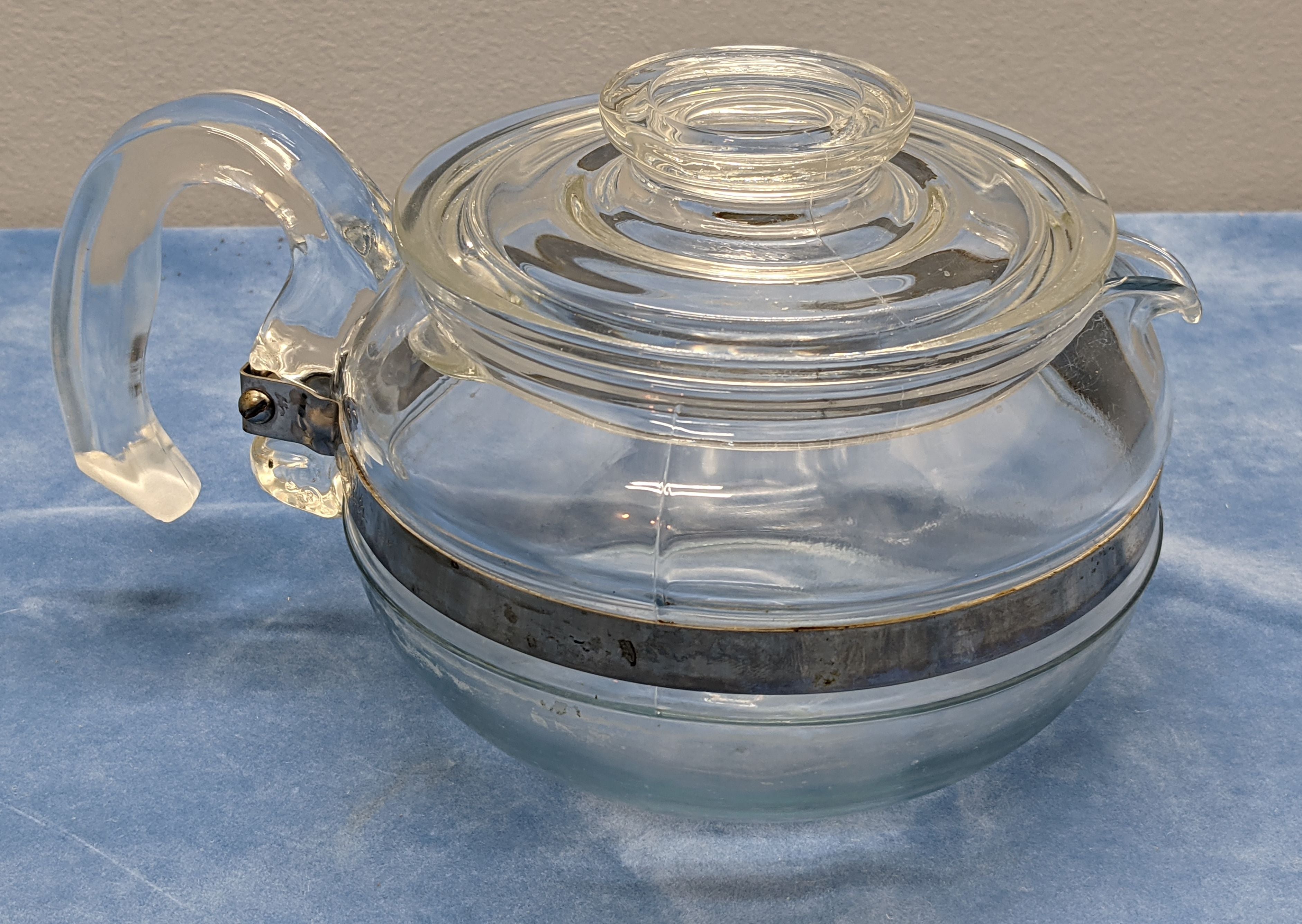 Pyrex Flameware #8446B 6 cup Tea Pot F*S