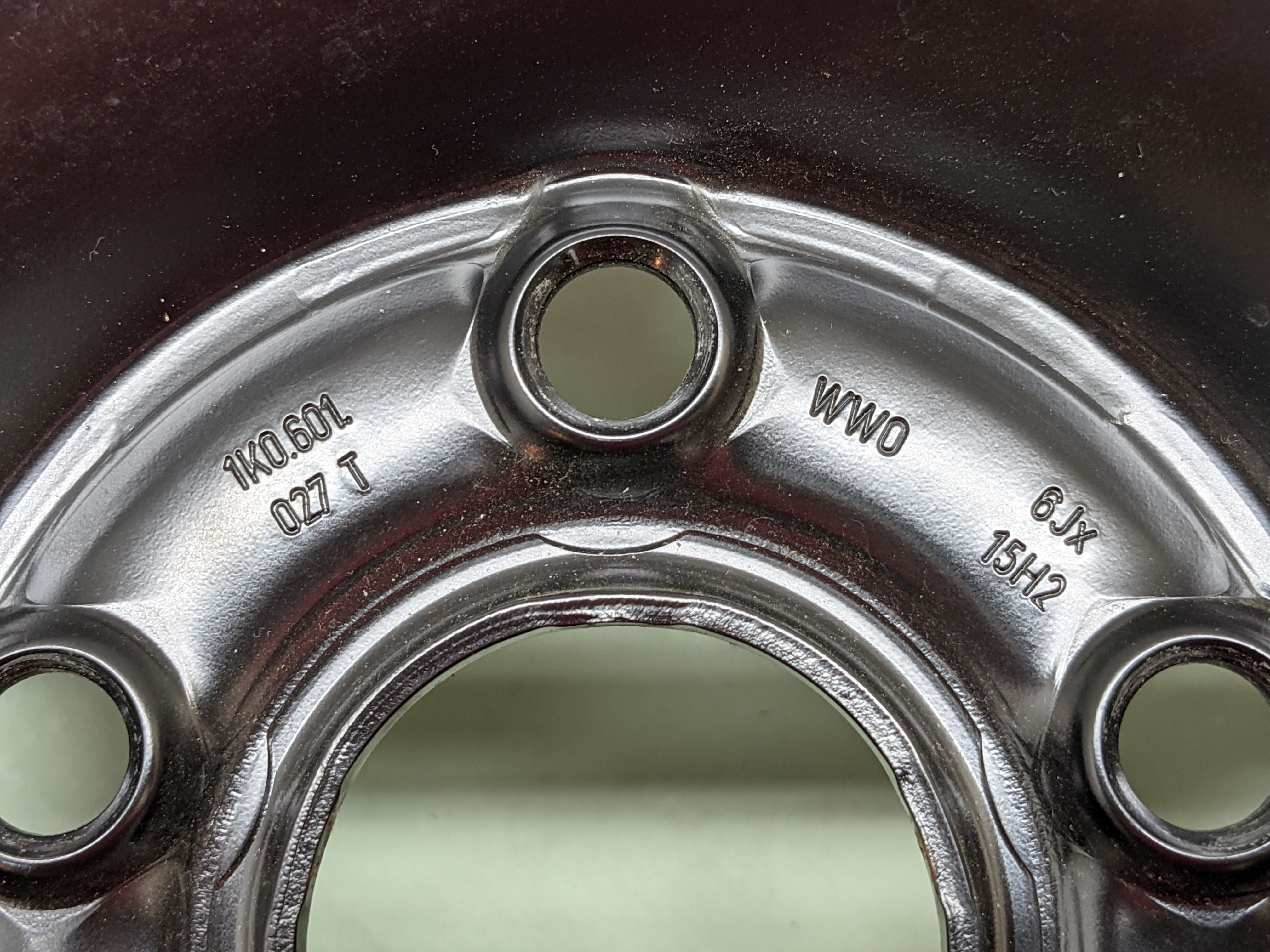 Volkswagen Steel rim NEW p/n 1K0.601.027 T  15