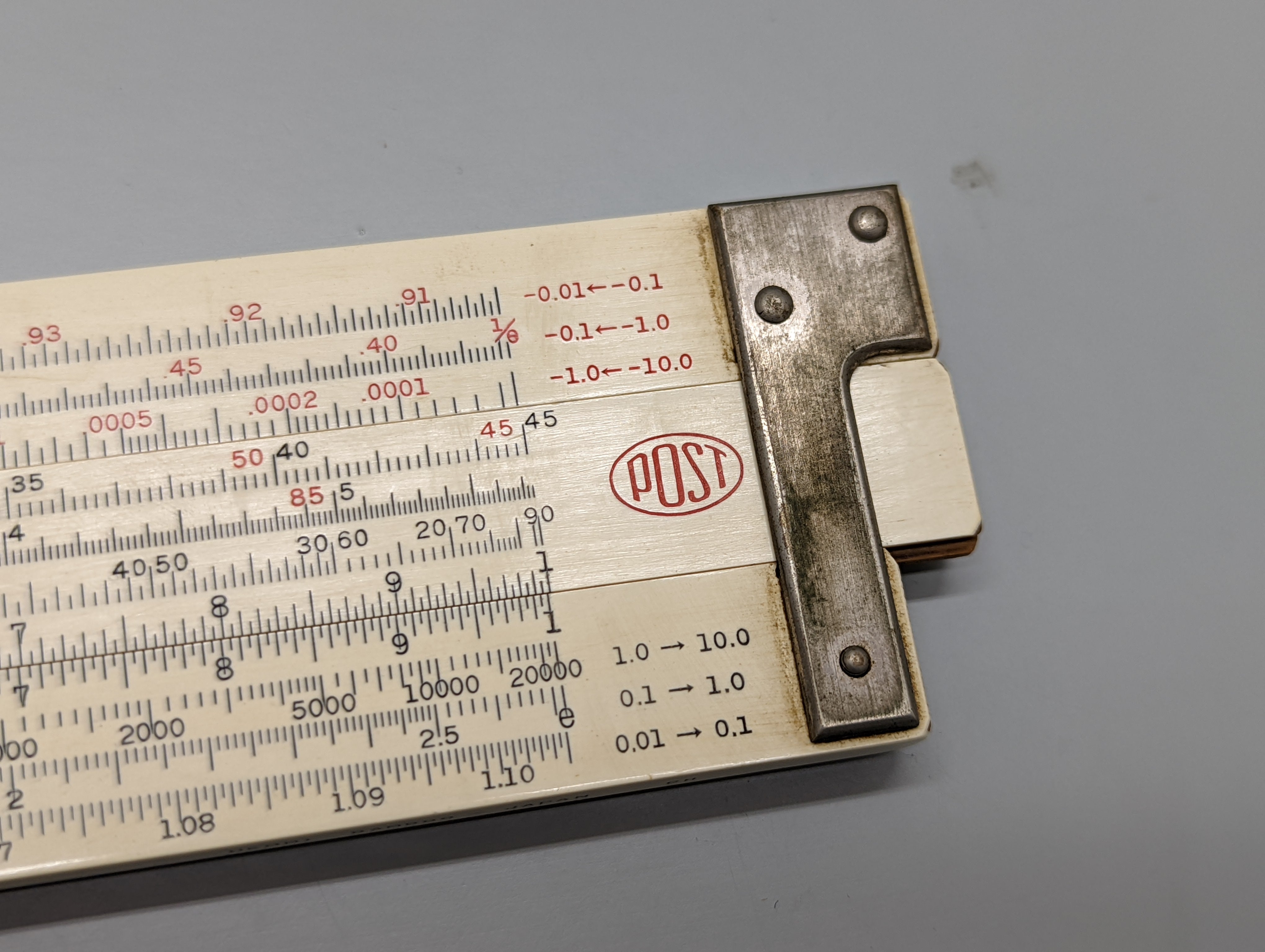 1952 Frederick Post Co 1460 Versalog* Slide Rule with Original Case F*S