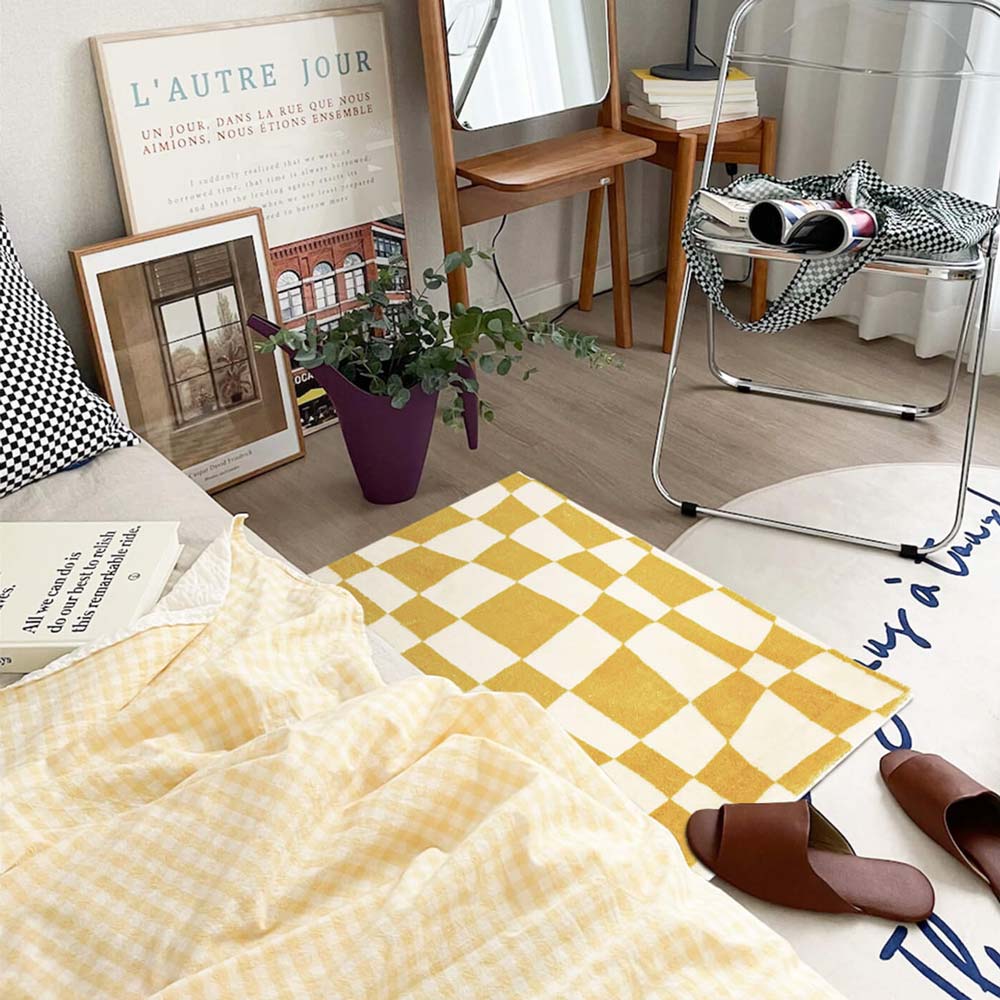 Funky Checkered Rug