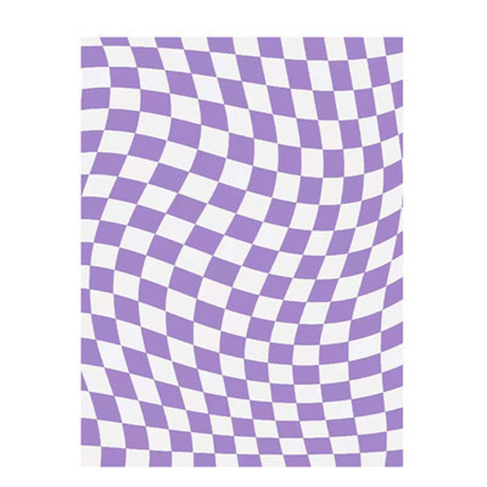 Wavy Checkered Rug