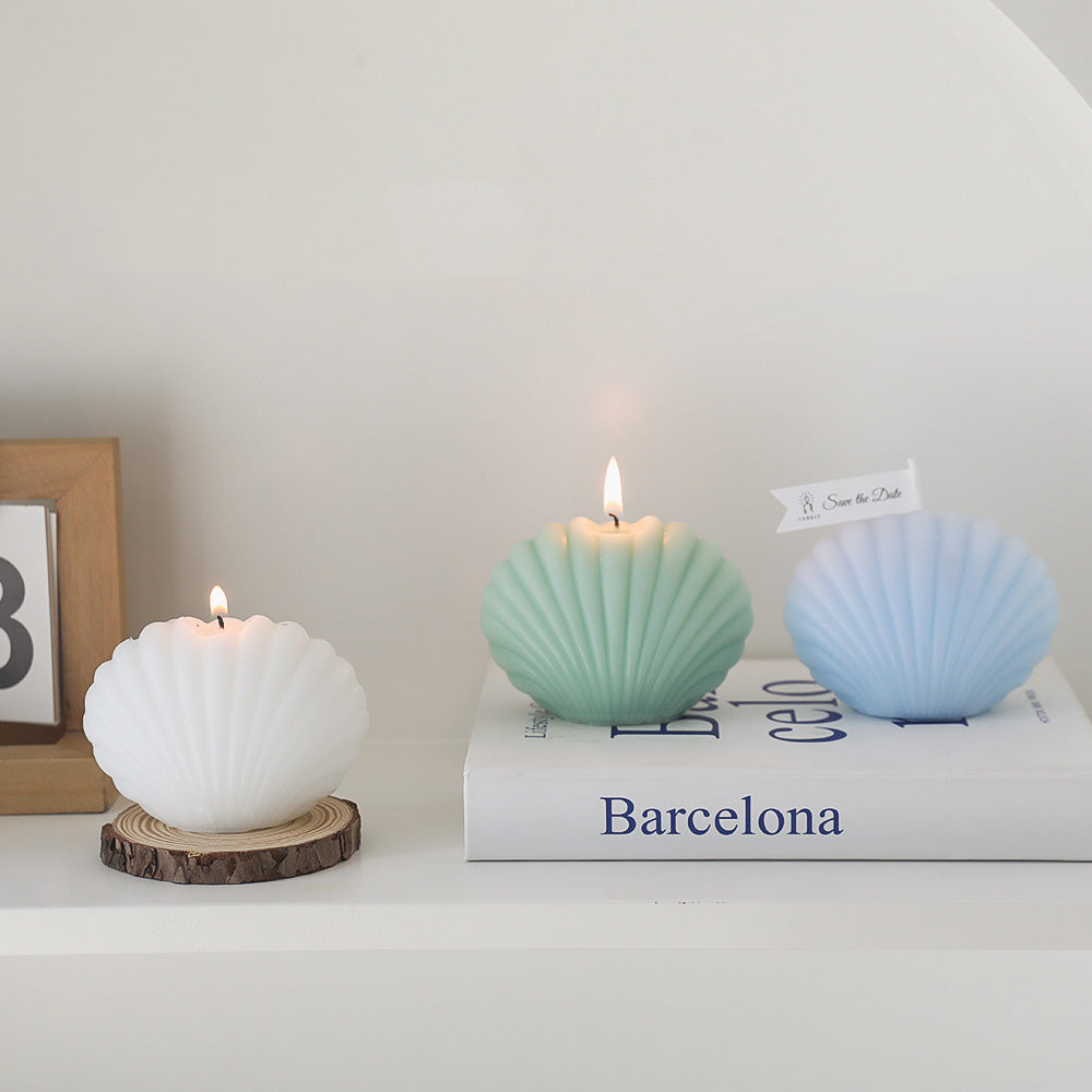 Seashell Candle