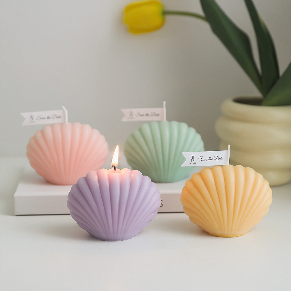 Seashell Candle