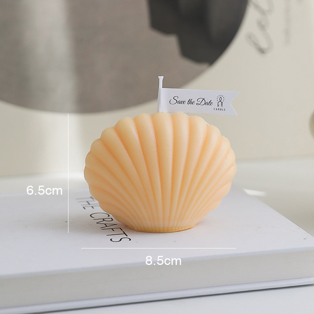 Seashell Candle