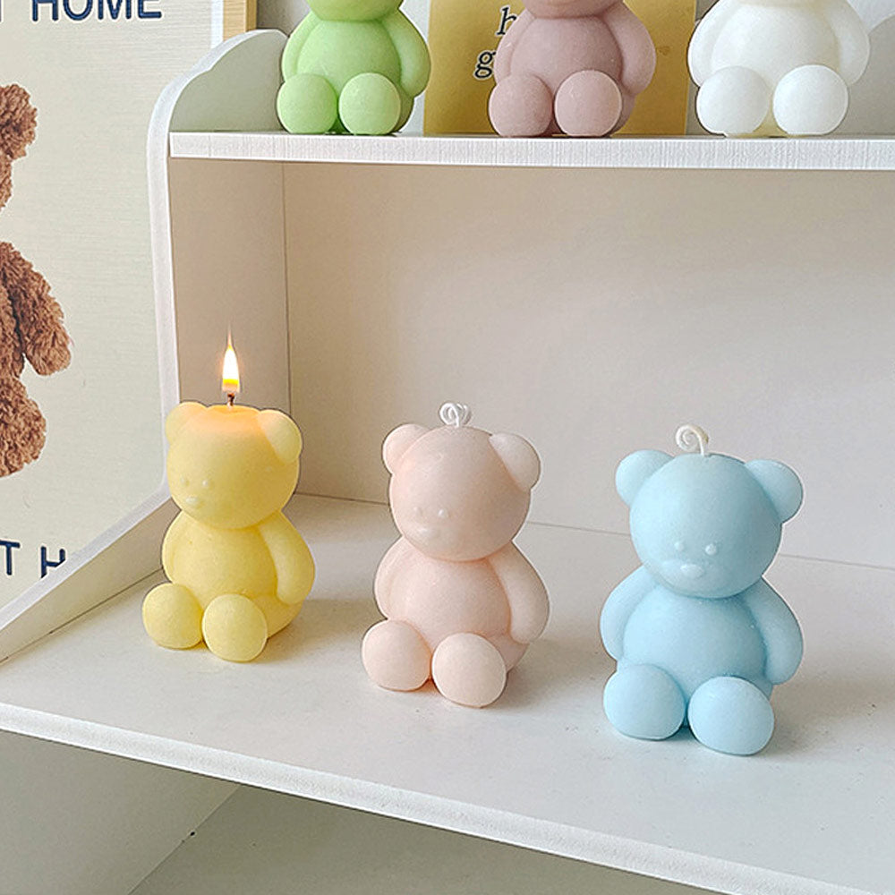 Teddy Bear Candle