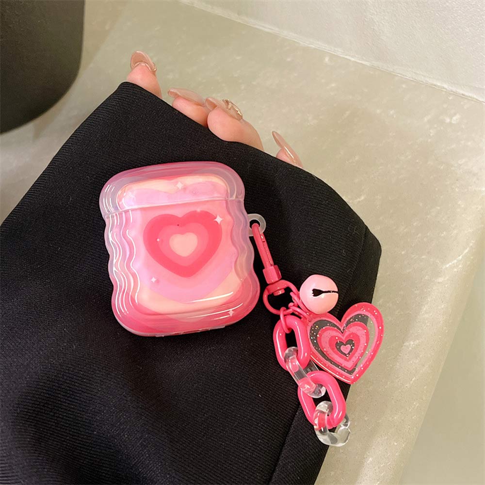 Pink Groovy AirPods Case